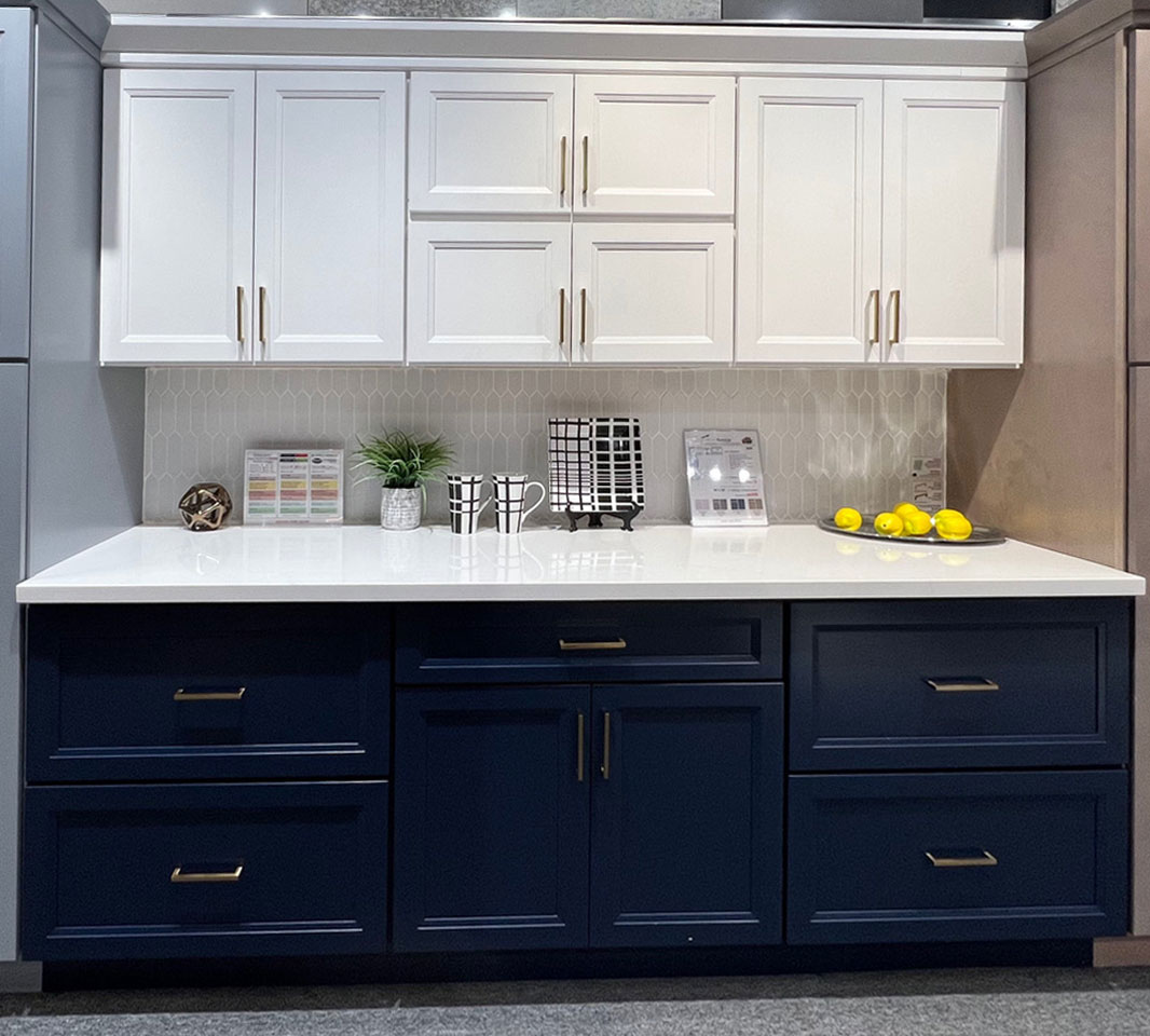 Actual Display for Burlingame Blue