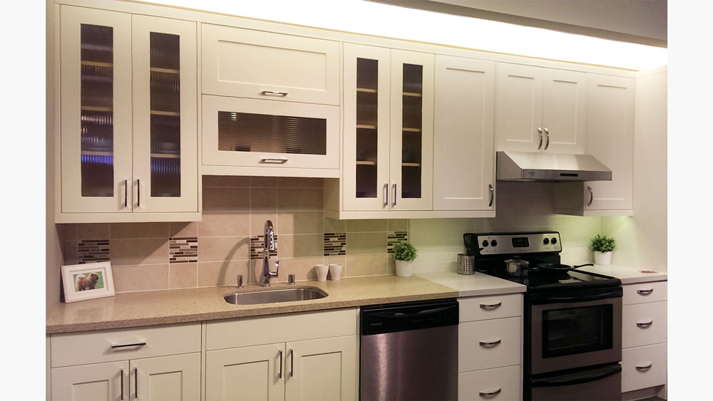 Actual Display for Matte White Cream